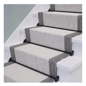 1 Rod Bronze Carpet Rod Set with Classic Design for Timeless Appeal Staircases